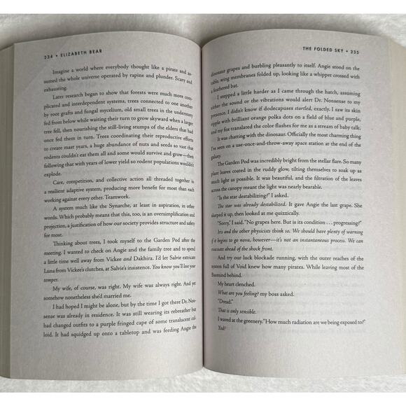 The Folded Sky by Elizabeth Bear (2025) White Space Novel – Paperback Sci-Fi - Picture 11 of 12